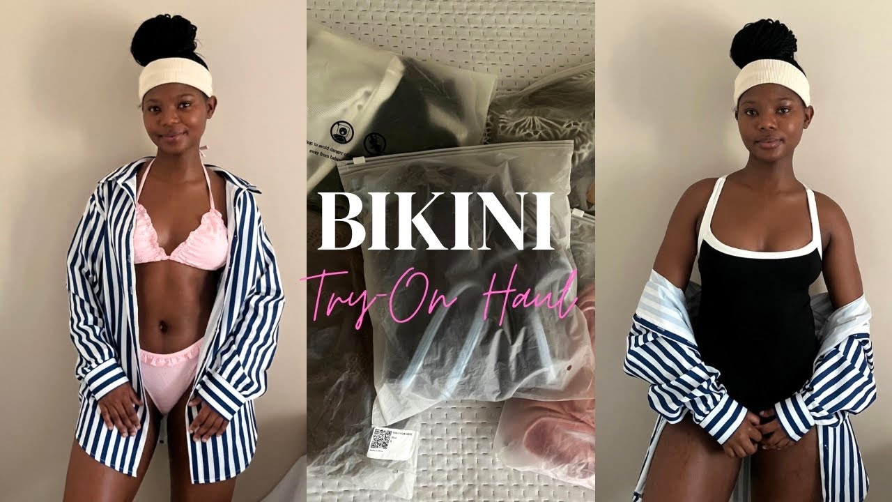 Bikini Try-On Haul 💓 Samiol Haul | South African YouTuber 