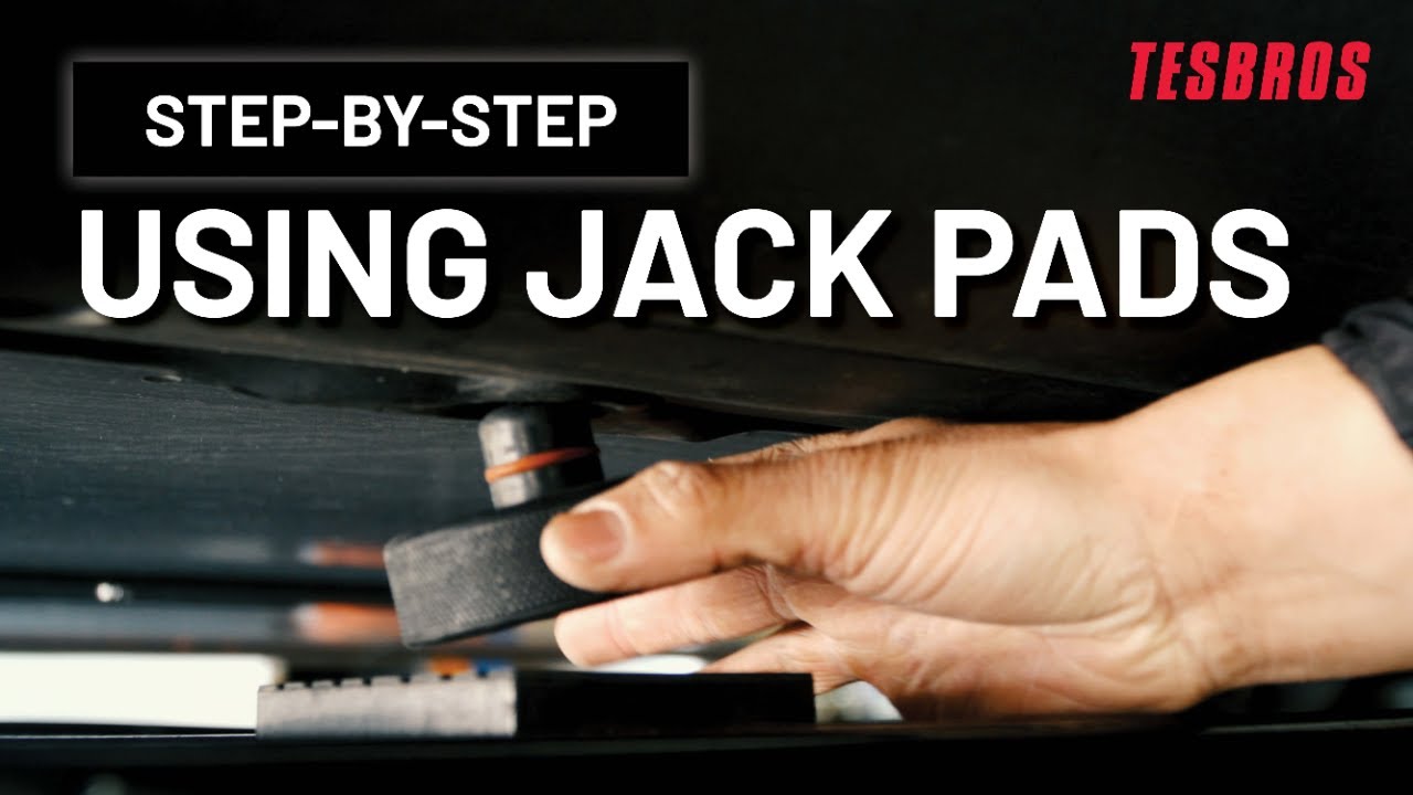 How To Properly Lift Your Tesla With Jack Pads