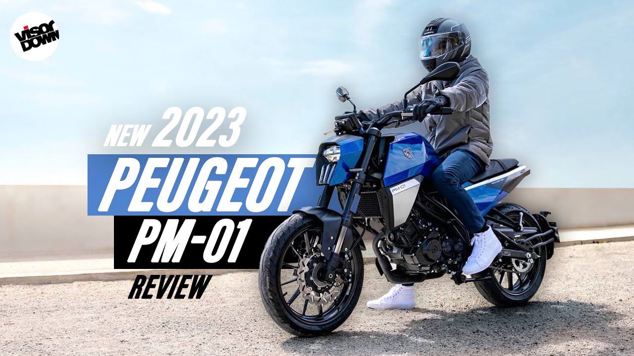 Обзор Peugeot PM-01 (2023) | Протестирован новый мотоцикл с поддержкой CBT