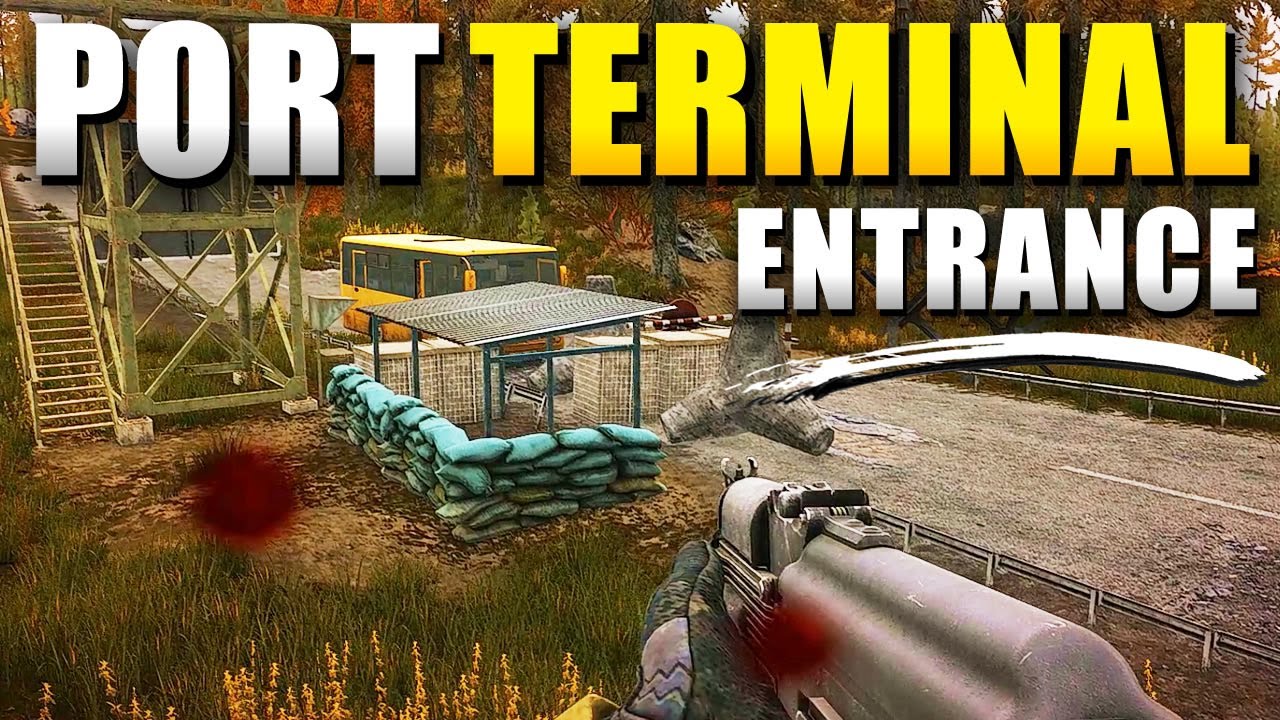 Найдите путеводитель по заданию &laquo;Вход в портовый терминал&raquo; в Escape From Tarkov