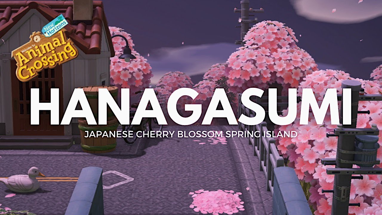 HANAGASUMI. || Animal Crossing New Horizons Island Tour.
