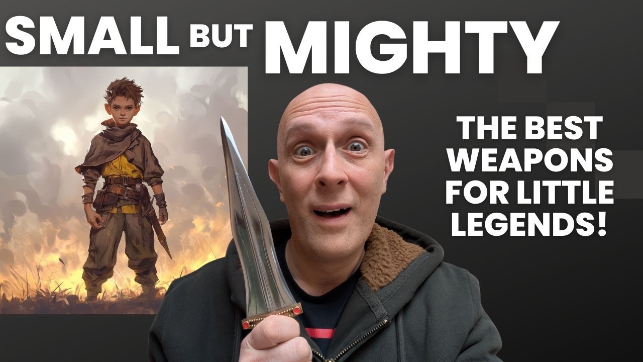 What are the BEST WEAPONS for WEAK and SMALL Characters in Fantasy or HISTORY?!
