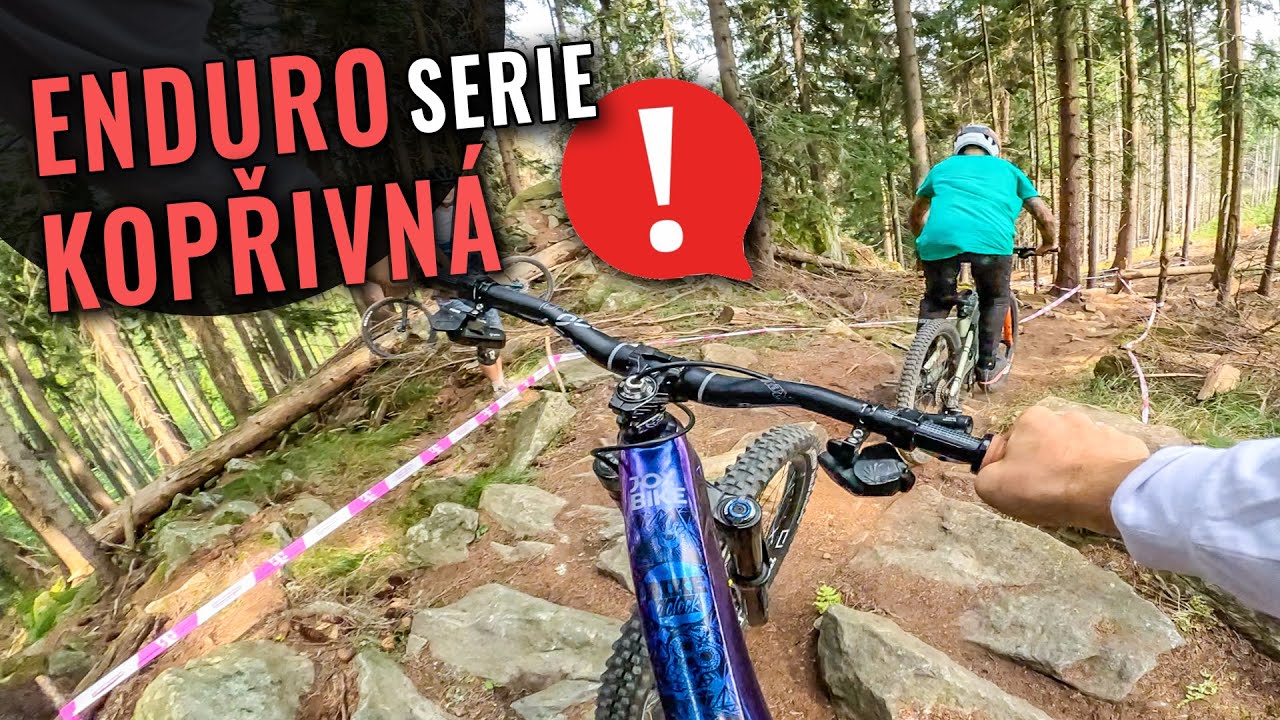 TRATĚ NA ENDUROSERII NA KOPŘIVNÉ JSOU DIVOKÝ!