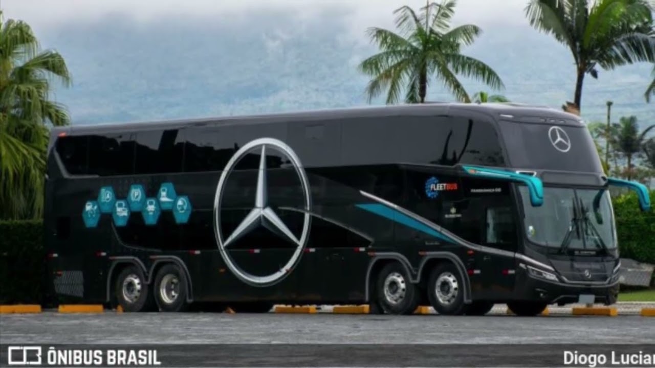 Novidades Busscar NB1 DD Panorâmico testes Mercedes-Benz / 18 NB1 365 Penha / 80 Panorâmico DD NB1