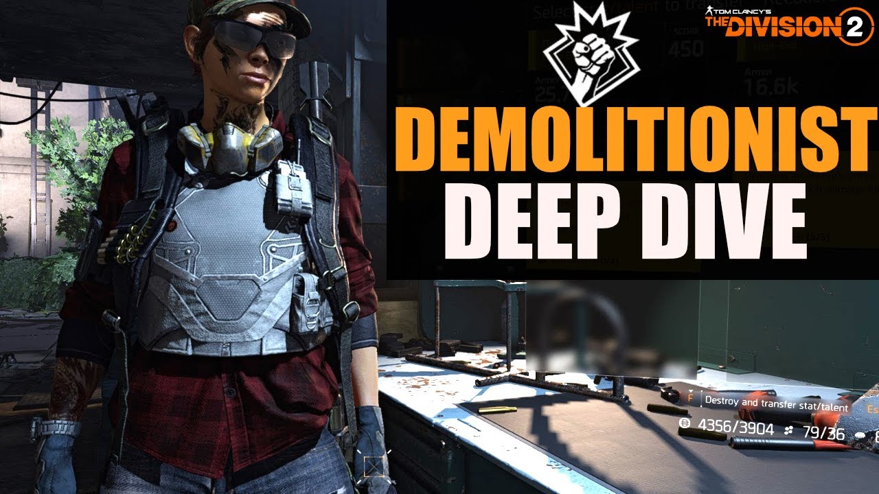 The Division 2 - Demolitionist Specialization (Deep Dive)