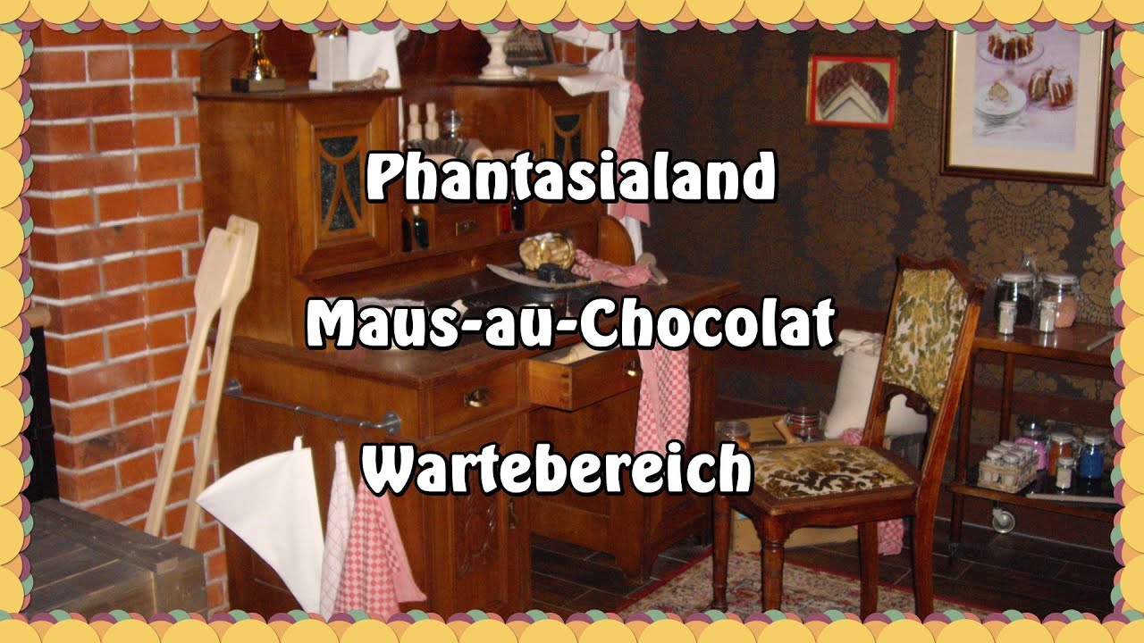 Phantasialand - Maus-au-Chocolat - Wartebereich