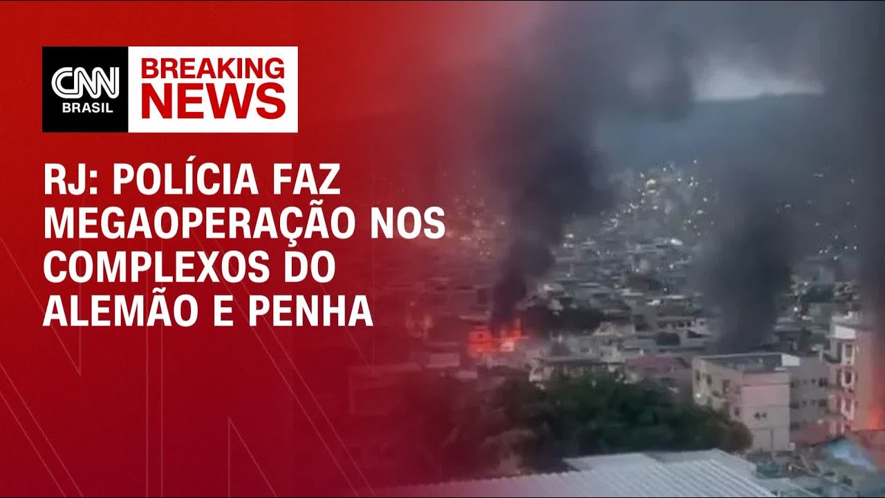 RJ: Megaopera&ccedil;&atilde;o com mais de 2 mil policiais toma Alem&atilde;o e Penha | CNN NOVO DIA