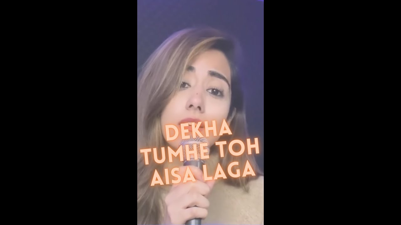 Let&rsquo;s Sing with Jonita Gandhi🎺😉 | Dekha Tumhe toh aisa laga #shorts