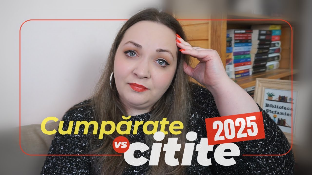 Câte cărți din cele cumpărate în 2025 am citit?!