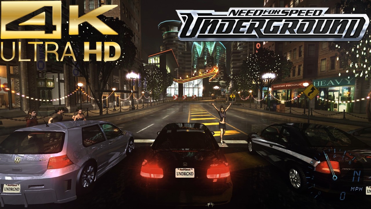 Need for Speed: Underground PC (Modded) 4K Gameplay 2026