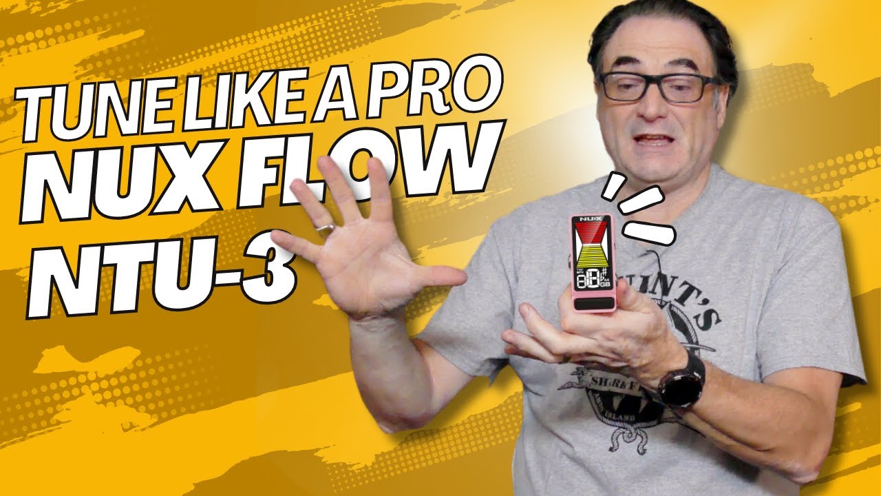 Настраивайтесь как профессионал с помощью тюнера NUX NTU-3 Mini Flow!