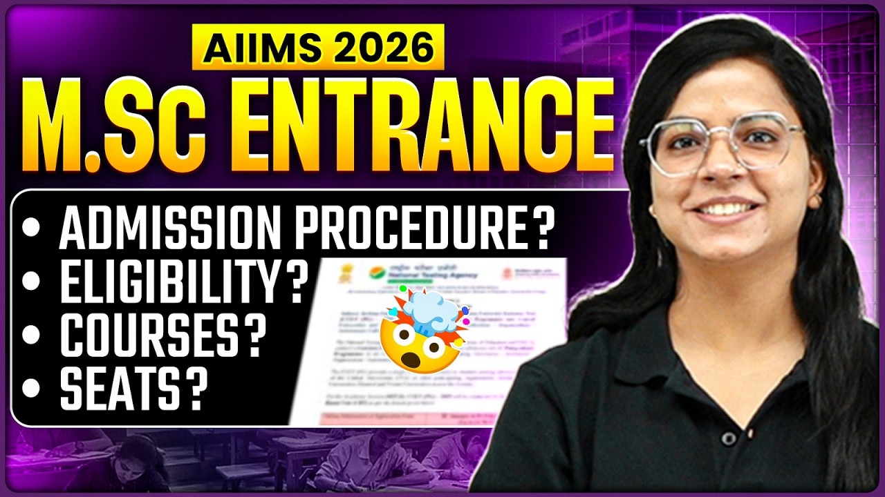 All Post Graduate Programmes in AIIMS 2026 | AIIMS MSc Entrance Exam Complete Details | PW IIT JAM