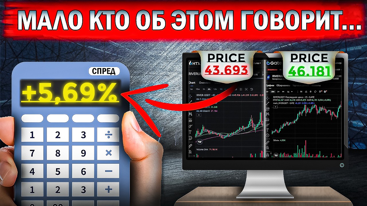 Арбитраж криптовалюты БЕЗ карт в 2026! Если бы я знал это раньше...