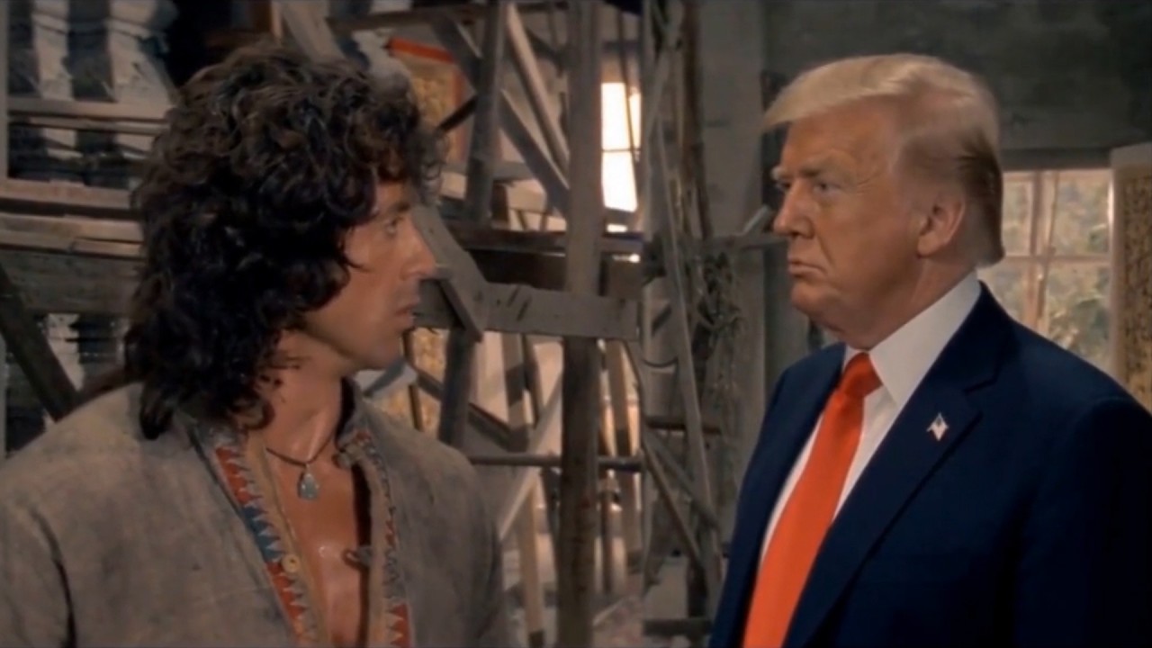 Donald Trump Recruits Rambo To End The Russia - Ukraine War
