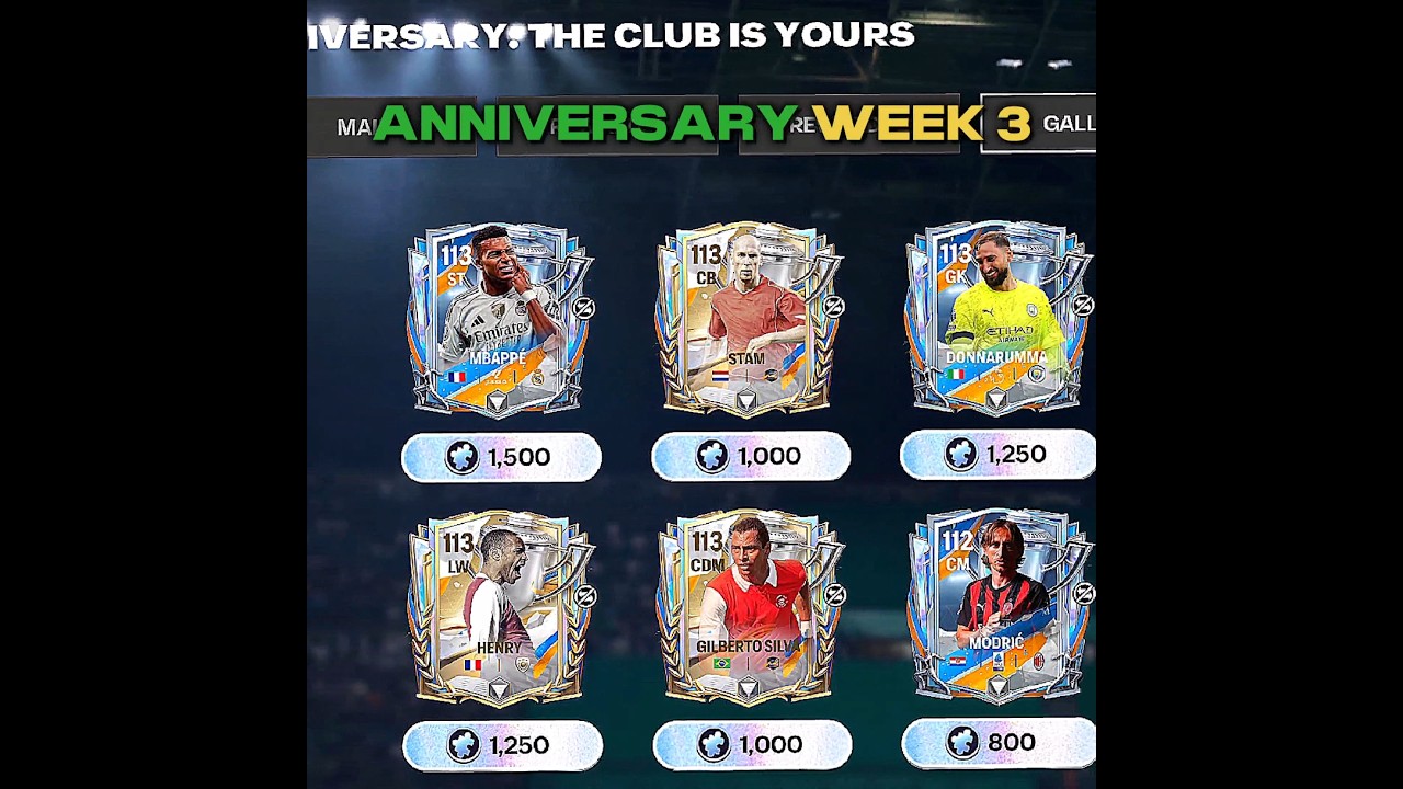 Anniversary WEEK 3 🤔 #fcmobile