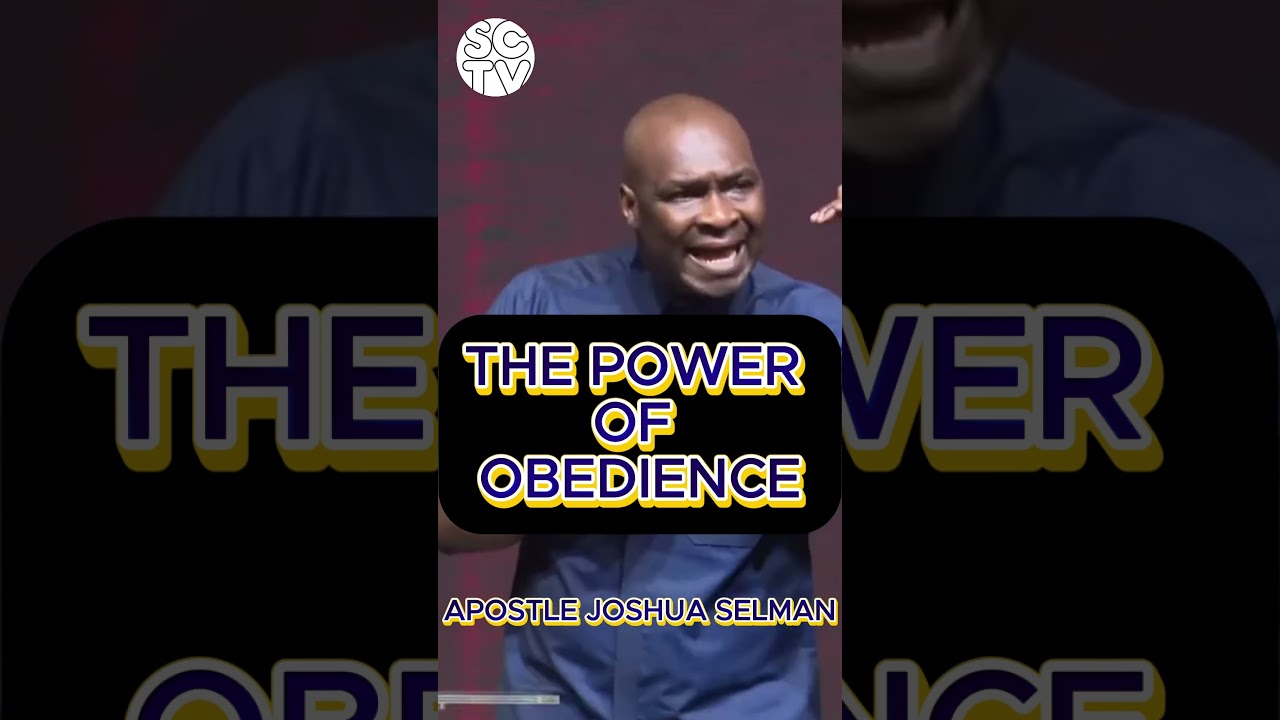 THE POWER OF OBEDIENCE | APOSTLE JOSHUA SELMAN #apostlejoshuaselman #koinoniaglobal