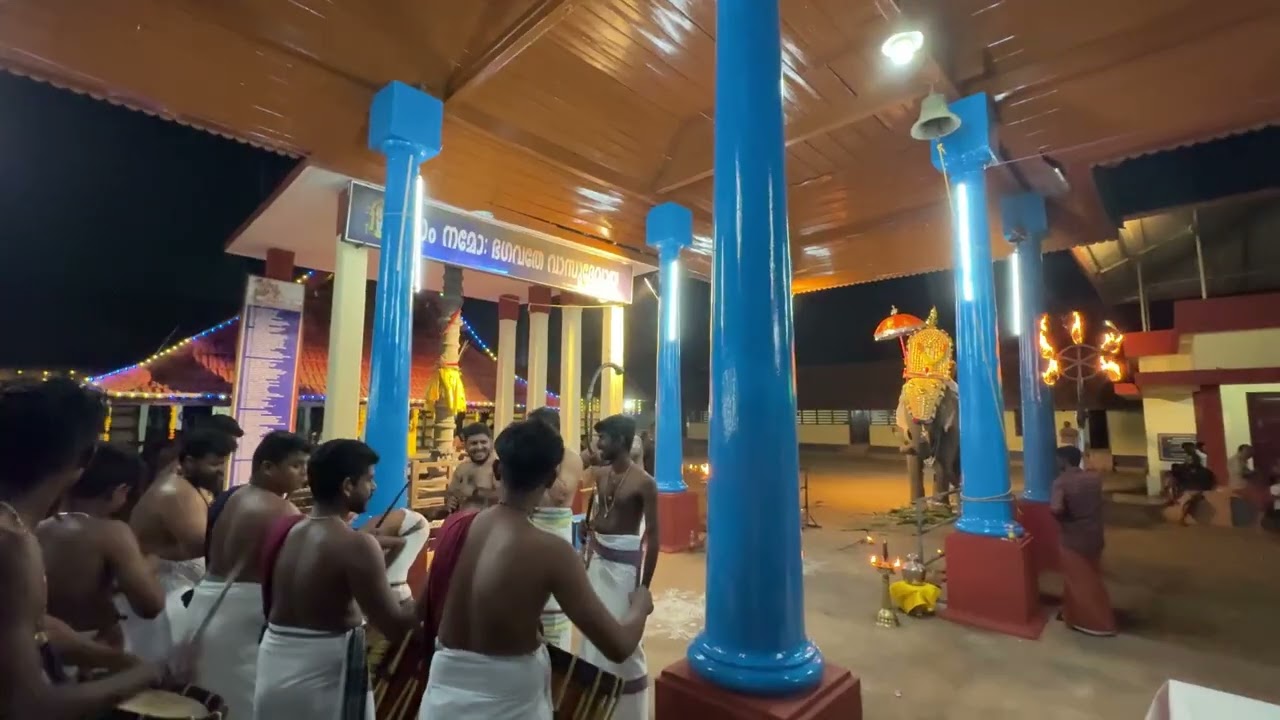 kudamaloor Vasudevapuram ഉത്സവം ❤️‍🔥മേളം ❤️‍🔥