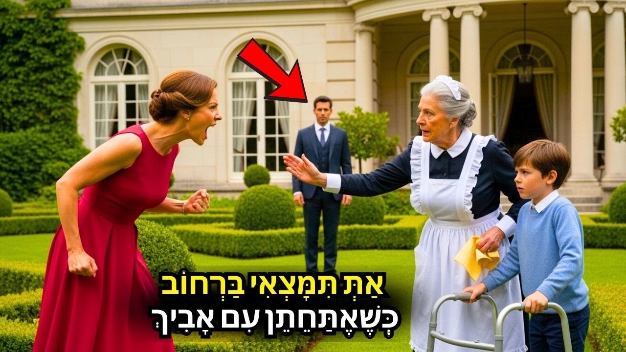הַמִּילְיוֹנֵר תָּפַס אֶת הָעוֹזֶרֶת מְגִנָּה עַל בְּנוֹ הַנָּכֶה... הָאֱמֶת הִיא הֲרֵסָנִית!