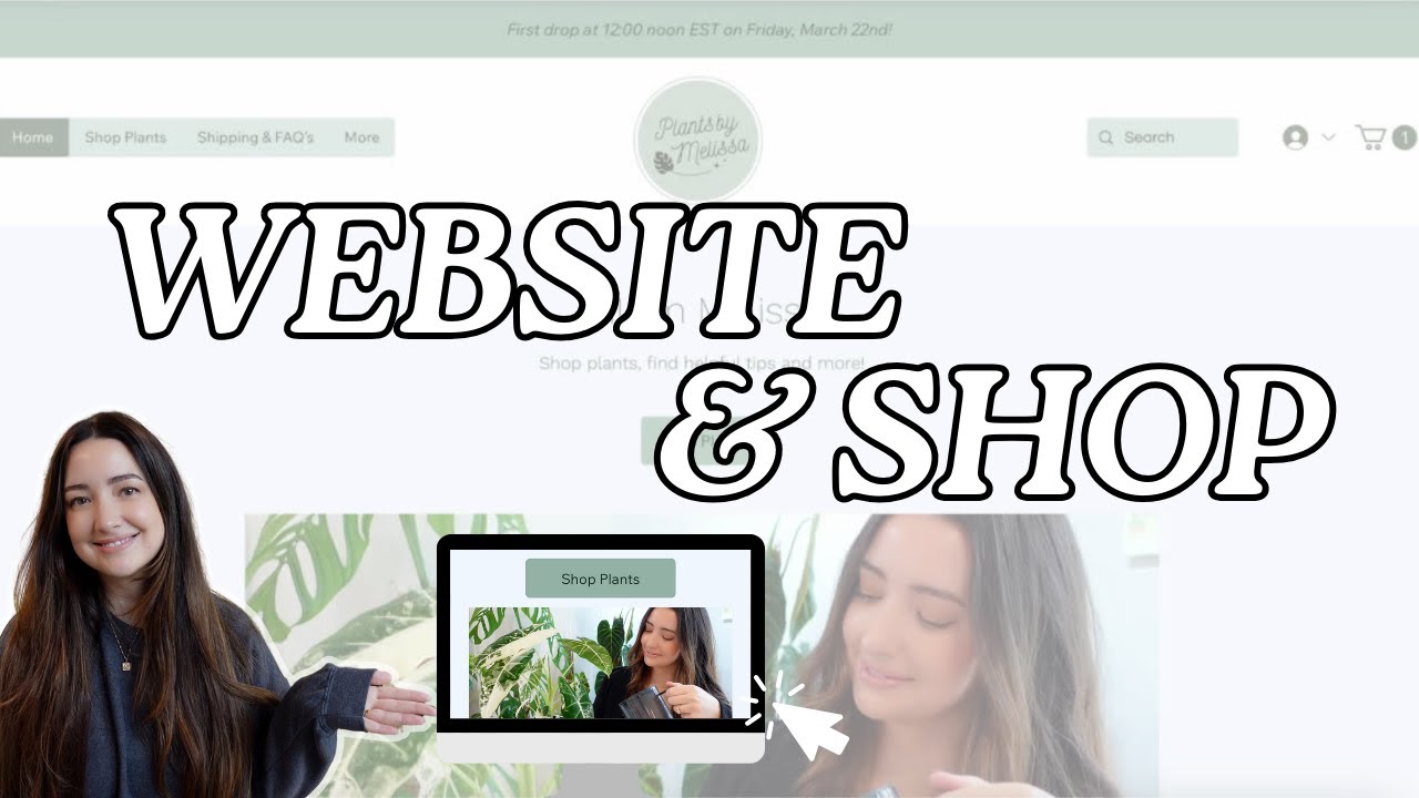 Website & Online Plant Shop Launching! 🪴🖥️