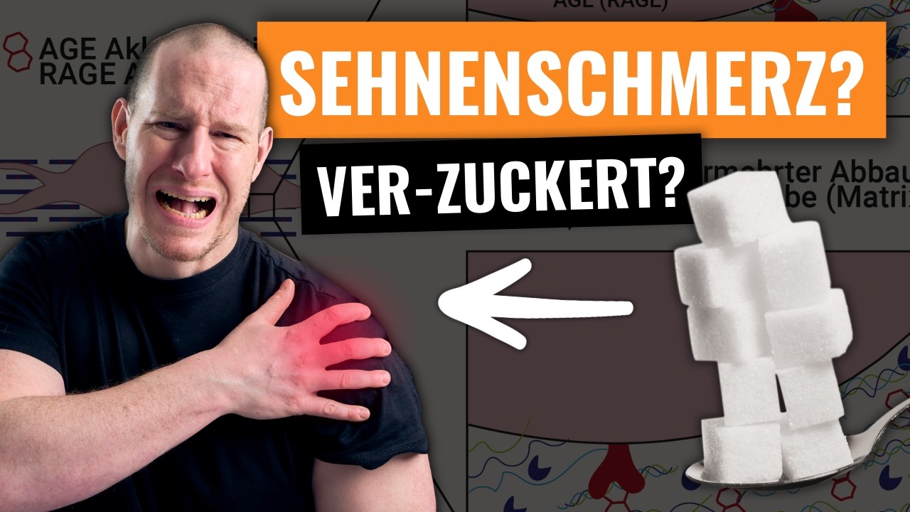 Neue Studie! Wie Sehnenprobleme entstehen? (Ernährung + Biochemie)