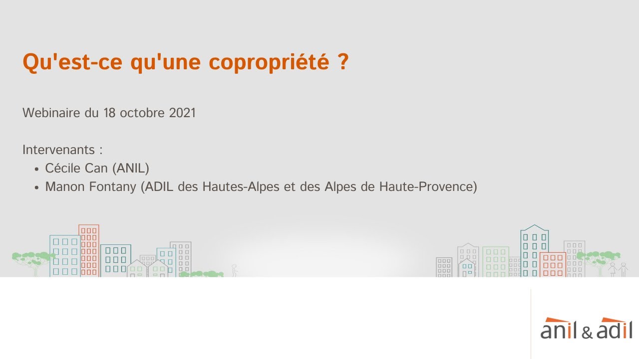 🎥 Webinaire : Qu'est-ce qu'une copropriété ?