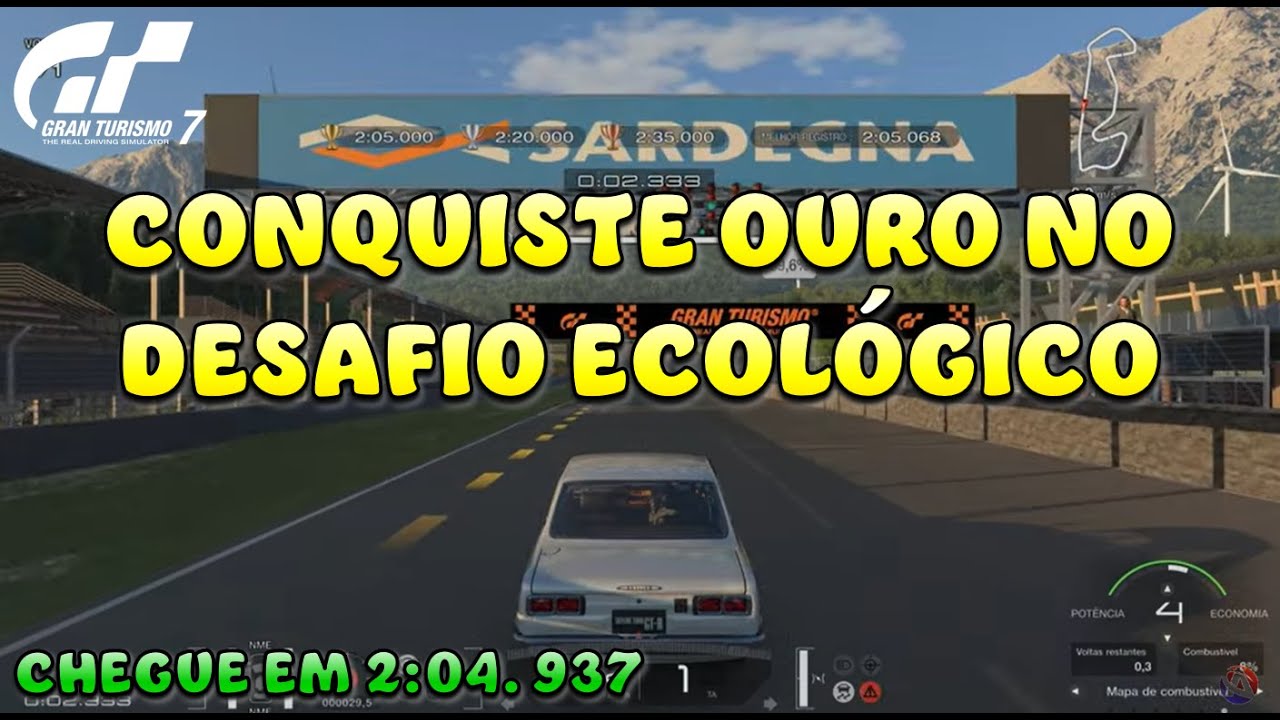 Ouro Desafio Ecológico - Gran Turismo 7
