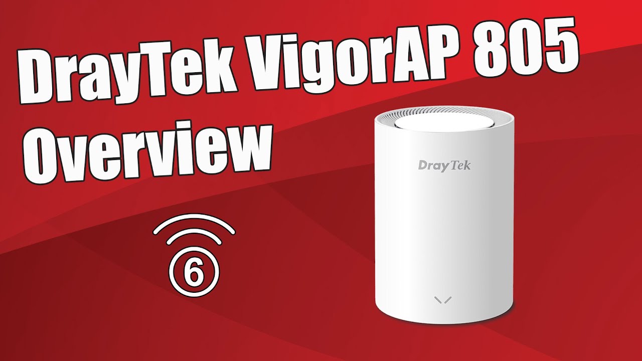 DrayTek VigorAP 805 Access Point Overview