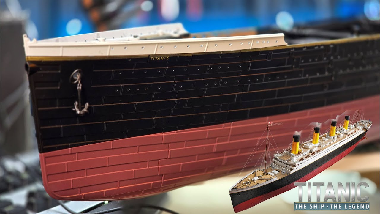 Модели Agora: сборка RMS Titanic — комплект 23 (часть 2) — этапы 133–134