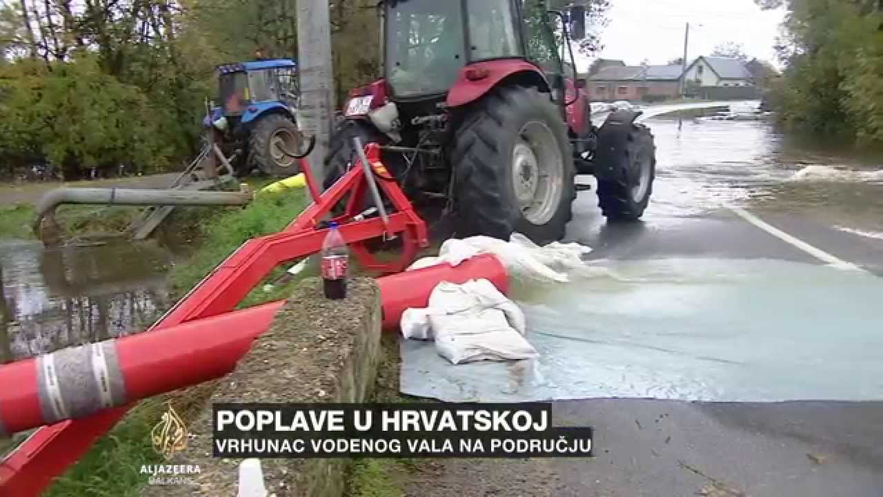 Vrhunac vodenog vala na području Siska