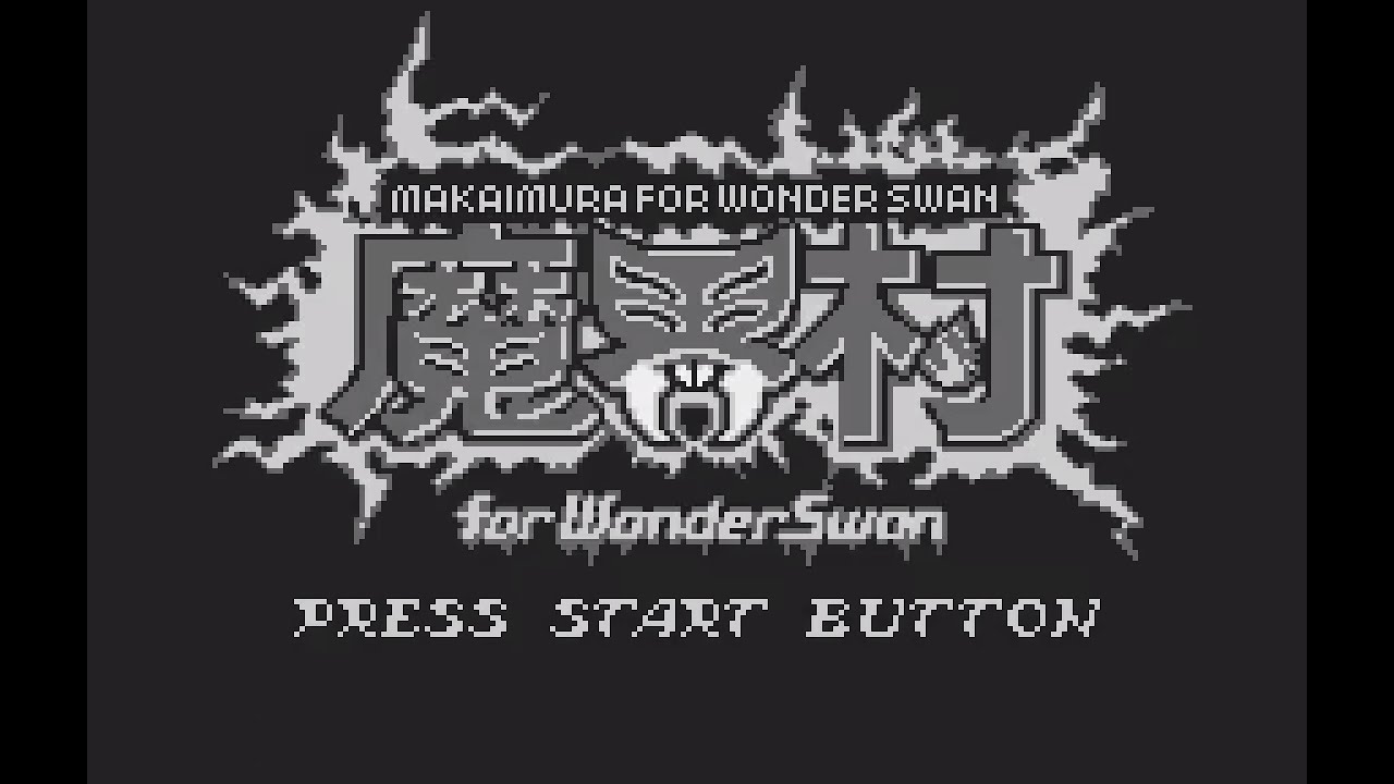WonderSwan Longplay [003] Makaimura for WonderSwan