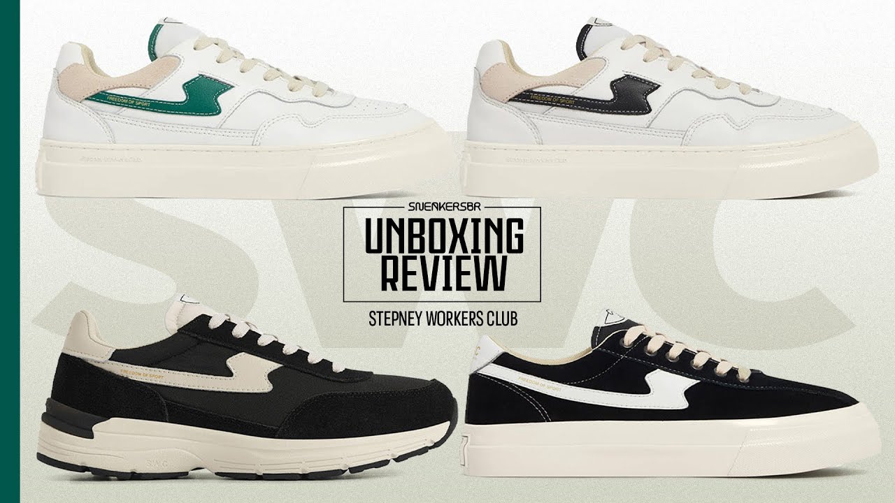 MARCA NOVA NO PEDAÇO: STEPNEY WORKERS CLUB | UNBOXING+REVIEW Stepney Workers Club
