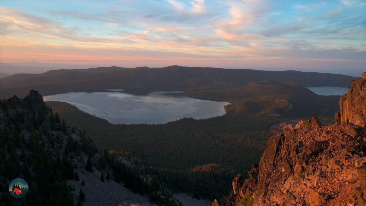 Little Crater Trail and Paulina Peak at the Newberry National Volcanic Monument