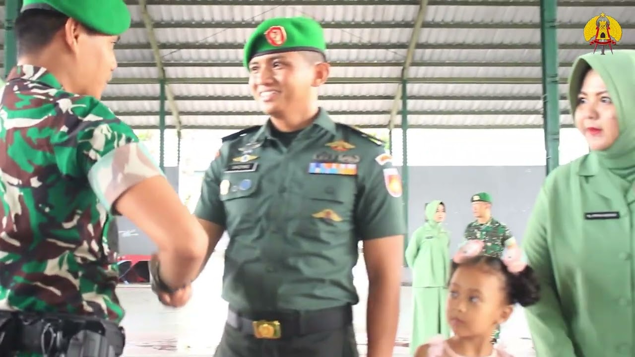 Detasemen Zeni Tempur 3/ATD Kodam Jaya. Melaksanakan Acara Tradisi Korp Rapot Pindah Satuan