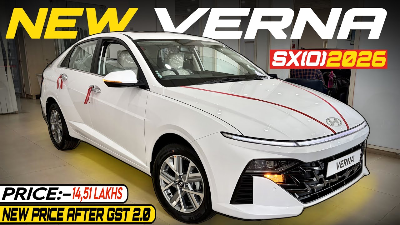 Hyundai Verna SX Optional 2026 Price-Features & Mileage Details Review&rsquo;s