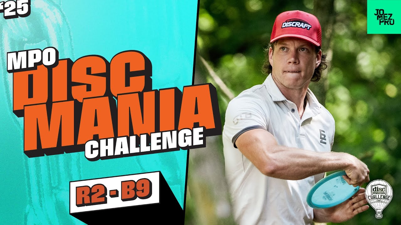 2025 Discmania Challenge | MPO R2B9 | Heimburg, Ellis, Aderhold, Robinson | Jomez Disc Golf