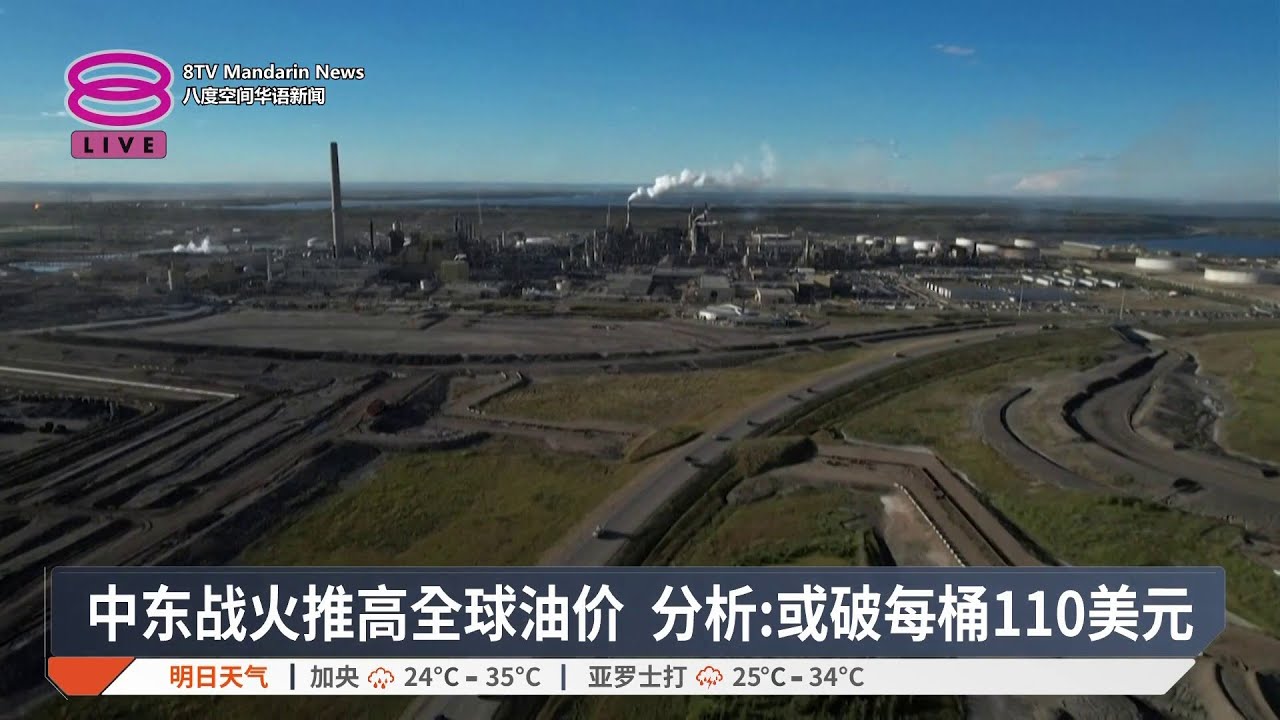 中东战火推高全球油价 分析:或破每桶110美元【2026.03.02 八度空间华语新闻】