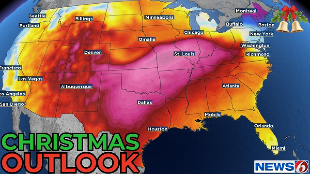 Christmas weather in Central Florida | Will it be warmer or colder than Thanksgiving?