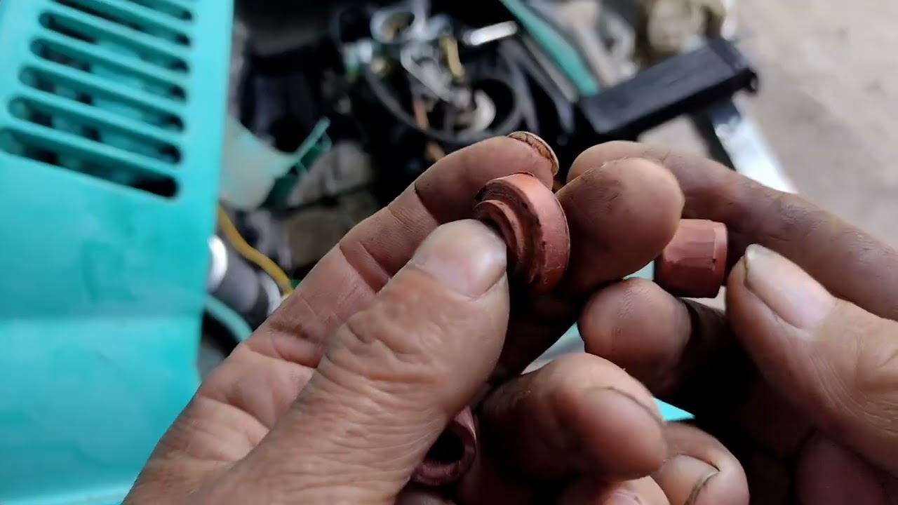 Trocando A Borrachinha do radiador de óleo do Fusca