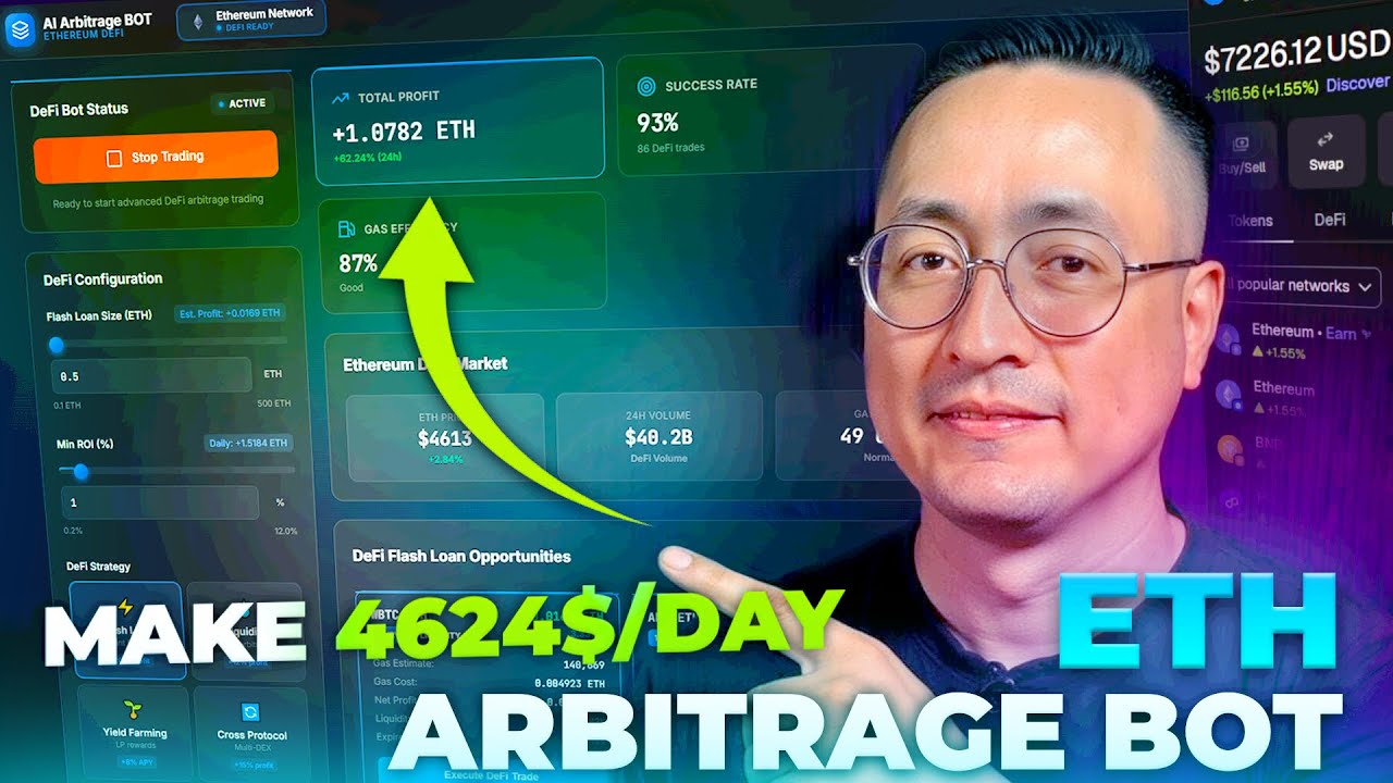AI Trading Bots Step by Step | ETH Arbitrage Trading Bot Tutorial!