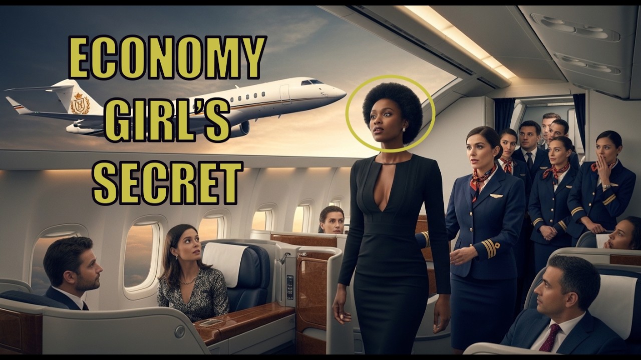 BLACK TEEN FORCED INTO ECONOMY — CREW STUNNED AS HER FATHER’S PRIVATE JET ARRIVES