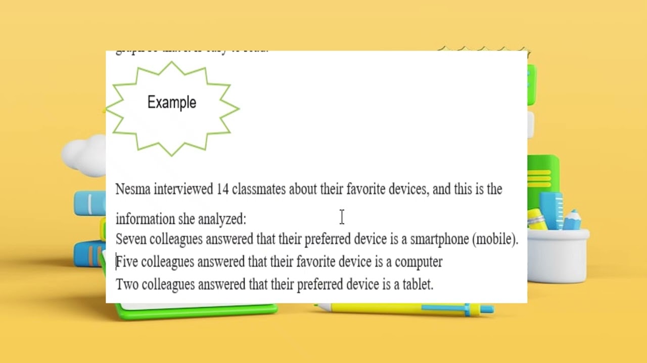 ICT primary 4 lesson 6 collecting, analyzing and graphic data