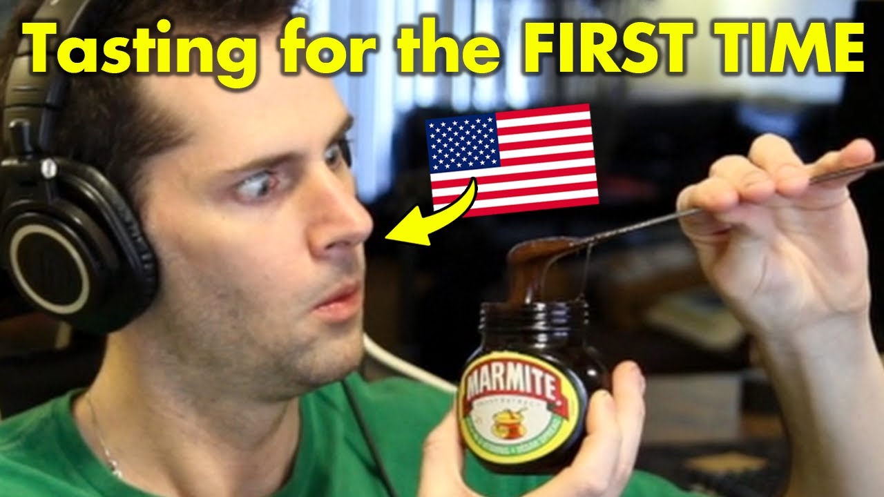 American Tries Marmite For the First Time