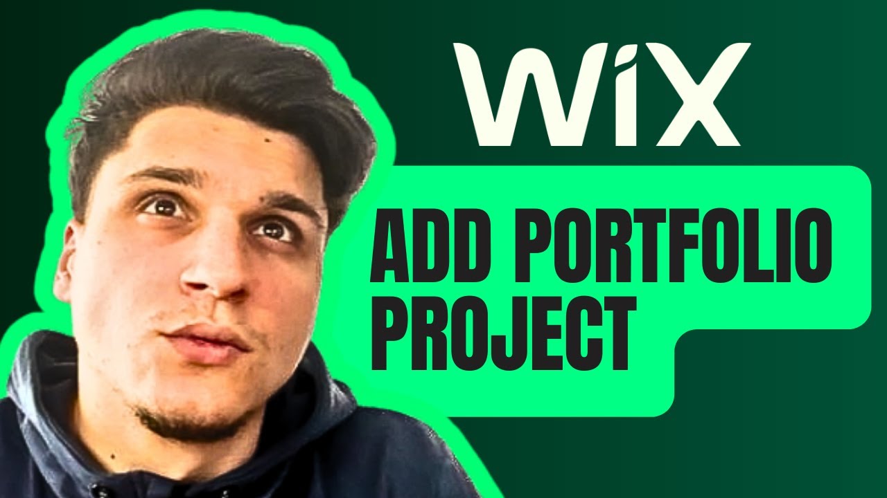 How Do I Add Portfolio Project on Wix Website Builder