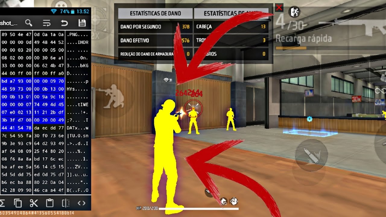 🔥SAIU🔥 TUTORIAL DE COMO FAZER HOLOGRAMA ATUALIZADO NO FREEFIRE 💛🔥🚀