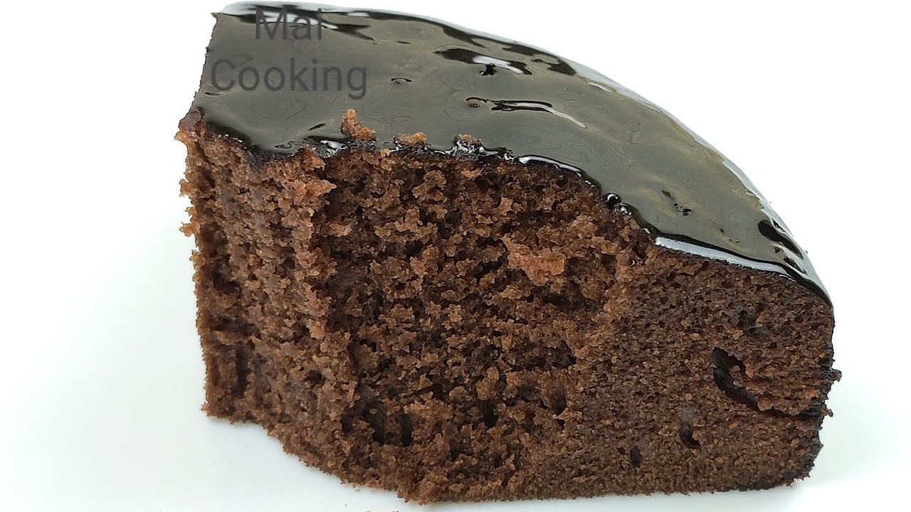 Мягкий шоколадный торт (без яиц и без духовки). Soft Chocolate Cake (no egg, no oven)