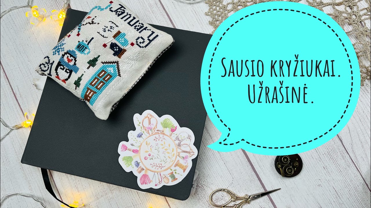 19. ❄️Sausio kryžiukai ir pabaigti darbai. Užrašinė. 20 tūkst x! ☃️