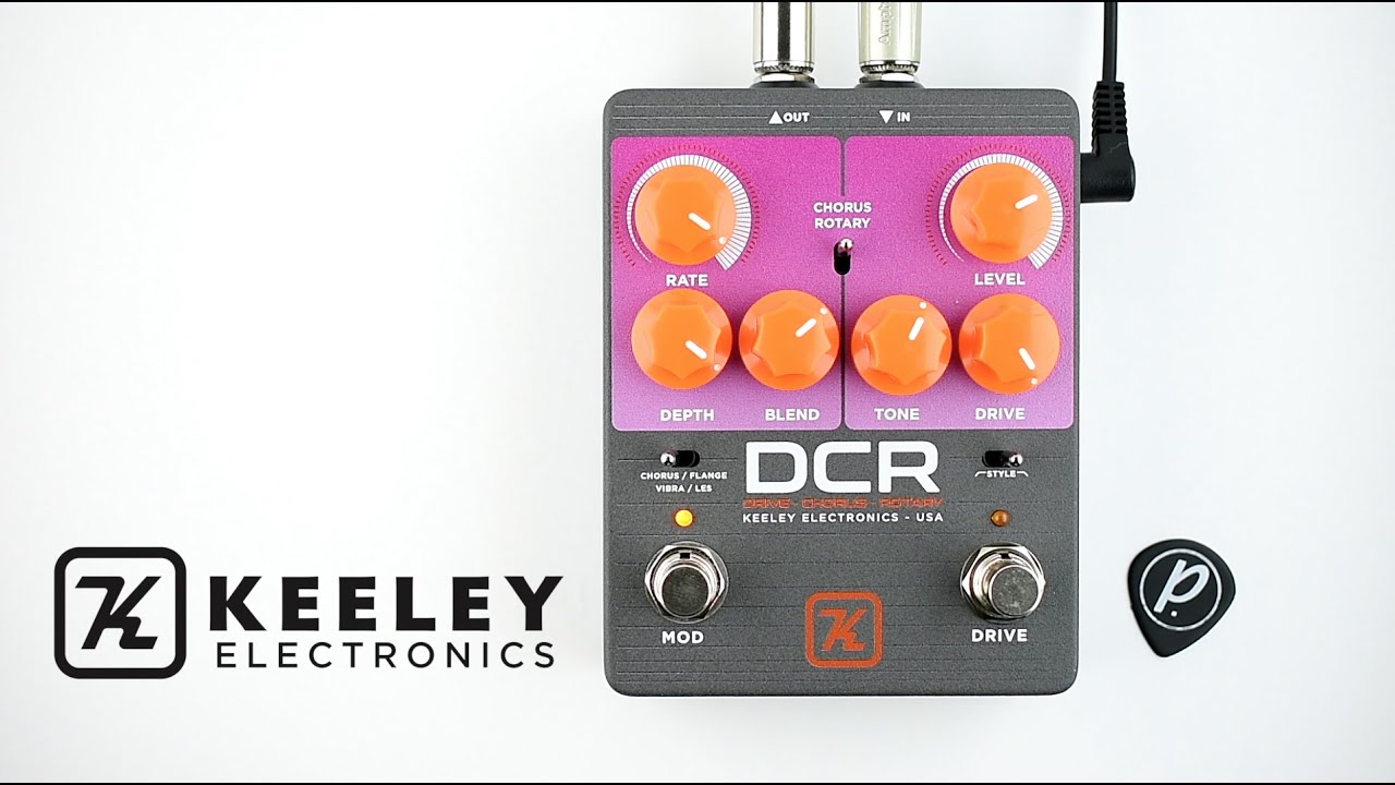 Keeley Electronics // DCR Drive Chorus Rotary (Demo)