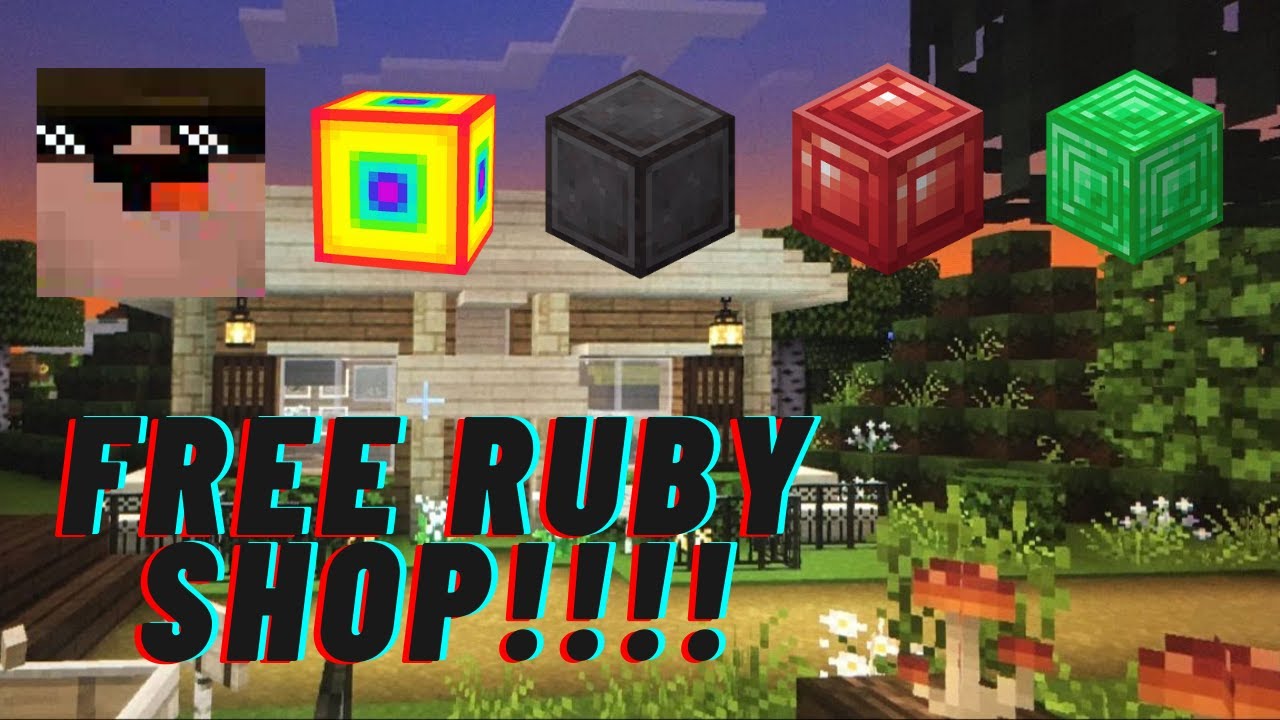 Presents = Free Ruby!!! FREE RUBY SHOP!!! (Minecraft.io)