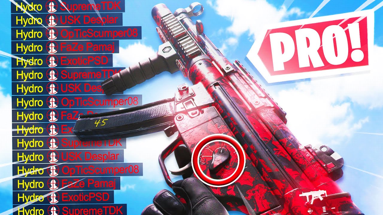 *NEW* Pro Player MP5 CLASS! (BEST MP5 CLASS SETUP MW WARZONE)