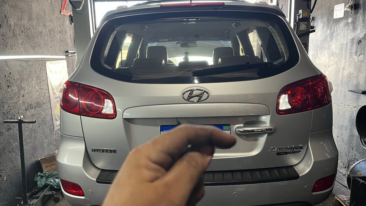 Tampa gasolina não abre ? #santafe #hyundai #mechanic